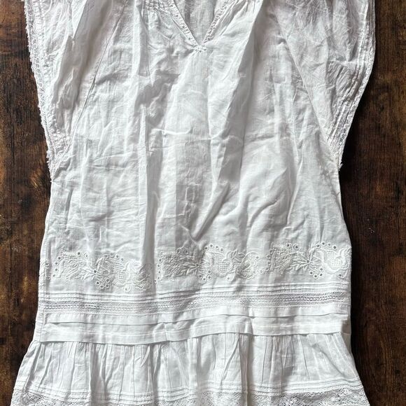 St.ROCHE
Size XS Casual White Cotton Dress - Picture 3 of 8